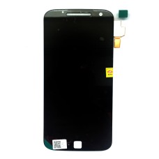 Дисплей Motorola XT1640 Moto G4 Plus, XT1641 Moto G4 Plus, XT1642 Moto G4 Plus, XT1644 Moto G4 Plus, (High quality), з сенсором, без рамки, IPS, Чорний