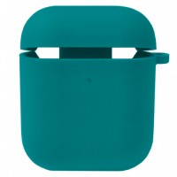 Чехол Apple AirPods, AirPods 2, Silicone Classic Case, Pine Green, Зеленый