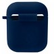 Чехол Apple AirPods, AirPods 2, Silicone Classic Case, Midnight Blue, Синий