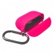 Чехол Apple AirPods Pro, Silicone Classic Case, Hot Pink, Розовый