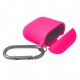 Чохол Apple AirPods, AirPods 2, Silicone Classic Case, Hot Pink, Рожевий