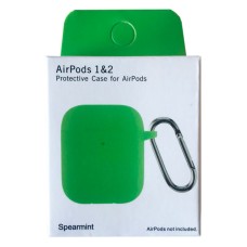 Чохол Apple AirPods, AirPods 2, Silicone Classic Case, М'ятний