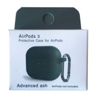 Чохол Apple AirPods 3, Silicone Classic Case, Сірий