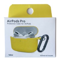 Чохол Apple AirPods Pro, Silicone Classic Case, Жовтий