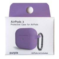 Чехол Apple AirPods 3, Silicone Classic Case, Фиолетовый