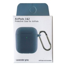 Чохол Apple AirPods, AirPods 2, Silicone Classic Case, Лавандовий