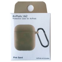 Чохол Apple AirPods, AirPods 2, Silicone Classic Case, Рожевий