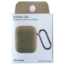 Чохол Apple AirPods, AirPods 2, Silicone Classic Case, Рожевий