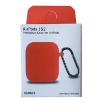 Чохол Apple AirPods, AirPods 2, Silicone Classic Case, Червоний