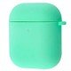 Чохол Apple AirPods, AirPods 2, Silicone Classic Case, М'ятний