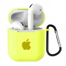 Чохол Apple AirPods, AirPods 2, Silicone Classic Case, Жовтий