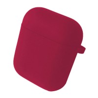 Чехол Apple AirPods, AirPods 2, Silicone Classic Case, Красный
