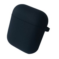 Чохол Apple AirPods, AirPods 2, Silicone Classic Case, Чорний