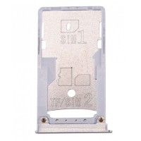 Слот SIM-карти (лоток) Xiaomi Mi Max, з роз'ємом карти пам'яті, Сірий