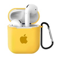 Чехол Apple AirPods, AirPods 2, Silicone Classic Case, Желтый