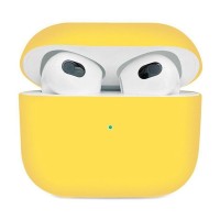Чехол Apple AirPods 3, Silicone Classic Case, Желтый