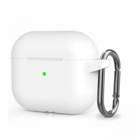 Чохол Apple AirPods 3, Silicone Classic Case, Білий