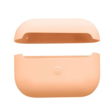 Чохол Apple AirPods Pro, Ultra Thin Silicone Case, Кремовий