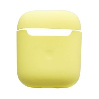 Чехол Apple AirPods, AirPods 2, Slim, Желтый