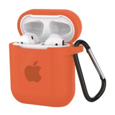 Чохол Apple AirPods, AirPods 2, Silicone Classic Case, Помаранчевий