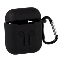 Чохол Apple AirPods, AirPods 2, Ultra Thin Silicone Case, Чорний