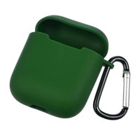 Чохол Apple AirPods, AirPods 2, Ultra Thin Silicone Case, Зелений