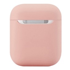 Чохол Apple AirPods, AirPods 2, Silicone Classic Case, Рожевий