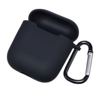 Чехол Apple AirPods, AirPods 2, Ultra Thin Silicone Case, Черный