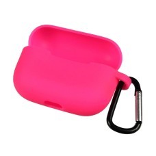 Чохол Apple AirPods Pro, Ultra Thin Silicone Case, Малиновий