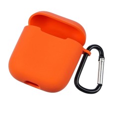 Чохол Apple AirPods, AirPods 2, Ultra Thin Silicone Case, Помаранчевий