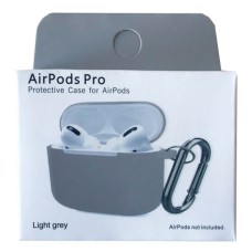 Чохол Apple AirPods Pro, Silicone Classic Case, Сірий