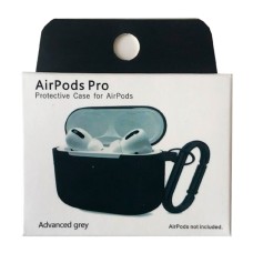 Чохол Apple AirPods Pro, Silicone Classic Case, Сірий