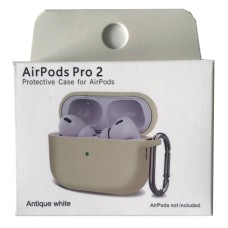 Чохол Apple AirPods Pro 2, Silicone Classic Case, Білий