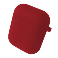 Чохол Apple AirPods, AirPods 2, Silicone Classic Case, Червоний