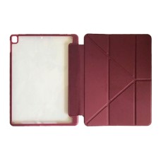 Чохол-книжка Apple iPad 10.9 2022, Smart Case Clear With Stylus, Dark Red, Червоний