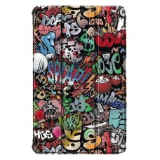 Чохол-книжка Samsung P610 Galaxy Tab S6 Lite, P615 Galaxy Tab S6 Lite, BeCover Smart, Graffiti, Чорний