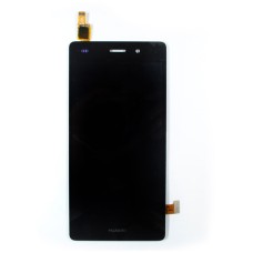 Дисплей Huawei Ascend P8 Lite, (High quality), з сенсором, без рамки, IPS, Чорний