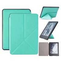 Чехол-книжка Amazon Kindle 2022, BeCover Ultra Slim Origami, Зеленый