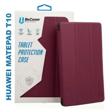 Чохол-книжка Huawei MatePad T10, BeCover Smart, Red Wine, Червоний