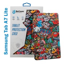 Чохол-книжка Samsung T220 Galaxy Tab A7 Lite, T225 Galaxy Tab A7 Lite, BeCover Smart, Graffiti