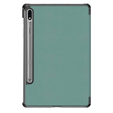 Чохол-книжка Samsung T970 Galaxy Tab S7 Plus, T975 Galaxy Tab S7 Plus, T976 Galaxy Tab S7 Plus, BeCover Smart, Dark Green, Зелений