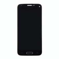 Дисплей Samsung G800F Galaxy S5 mini, G800H Galaxy S5 Mini, з сенсором, Чорний