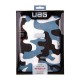 Чехол-книжка Apple iPad Mini 6, UAG Metropolis, Comuflage Grey, Серый