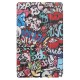 Чехол-книжка Lenovo Tab M8, BeCover Smart, Graffiti, Рисунок, Черный