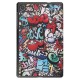 Чехол-книжка Lenovo Tab M8, BeCover Smart, Graffiti, Рисунок, Черный