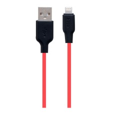 USB кабель Hoco X21 Plus Silicone Apple iPhone SE 2022, iPhone 14 Pro Max, iPhone 14 Plus, iPhone 14 Pro, iPhone 14, iPhone 13 Pro, iPhone 13 Mini, iPhone 13, iPhone 13 Pro Max, iPhone 12 Mini, iPhone 12 Pro Max, Lightning, Чорний