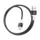 USB кабель Borofone BX84, MicroUSB, 1.0 м., Чорний