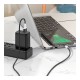 USB кабель Borofone BX84, MicroUSB, 1.0 м., Чорний