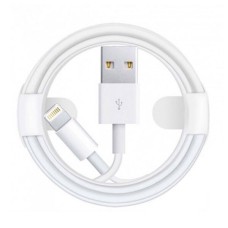 USB кабель Apple iPhone SE 2022, iPhone 14 Pro Max, iPhone 14 Plus, iPhone 14 Pro, iPhone 14, iPhone 13 Pro, iPhone 13 Mini, iPhone 13, iPhone 13 Pro Max, iPhone 12 Mini, iPhone 12 Pro Max, iPhone 12 Pro, iPhone 12, Lightning, 1.0 м., Білий