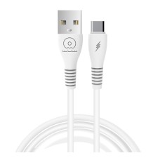 USB кабель WUW X195, Type-C, 1.0 м., Білий